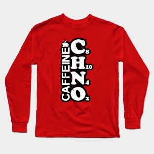 Caffeine Chemical Formula Magic Long Sleeve T-Shirt